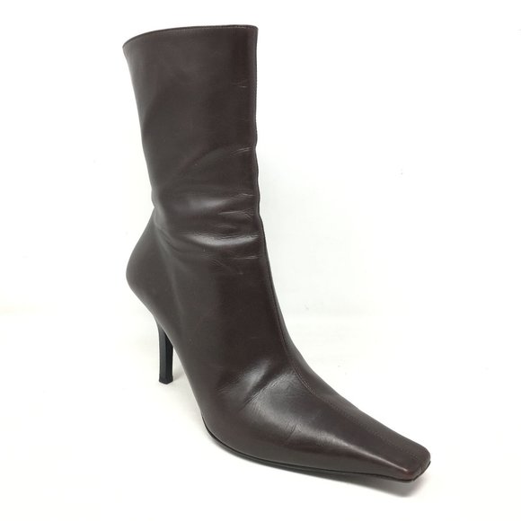 Gucci Shoes - Gucci Mid Calf Boots Shoes Size 9 US/39 EU Brown